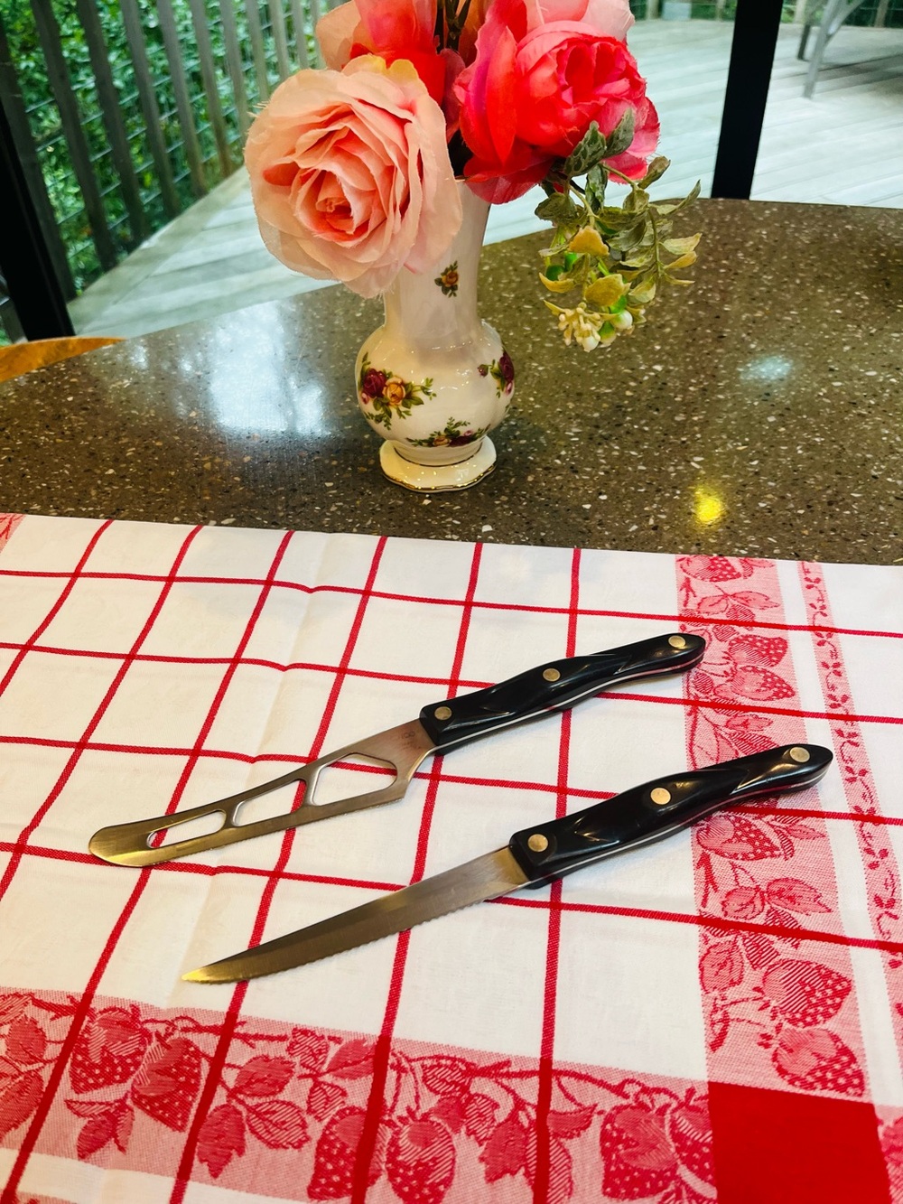 Cutco Black Handle Cheese and steak Knife well loved
